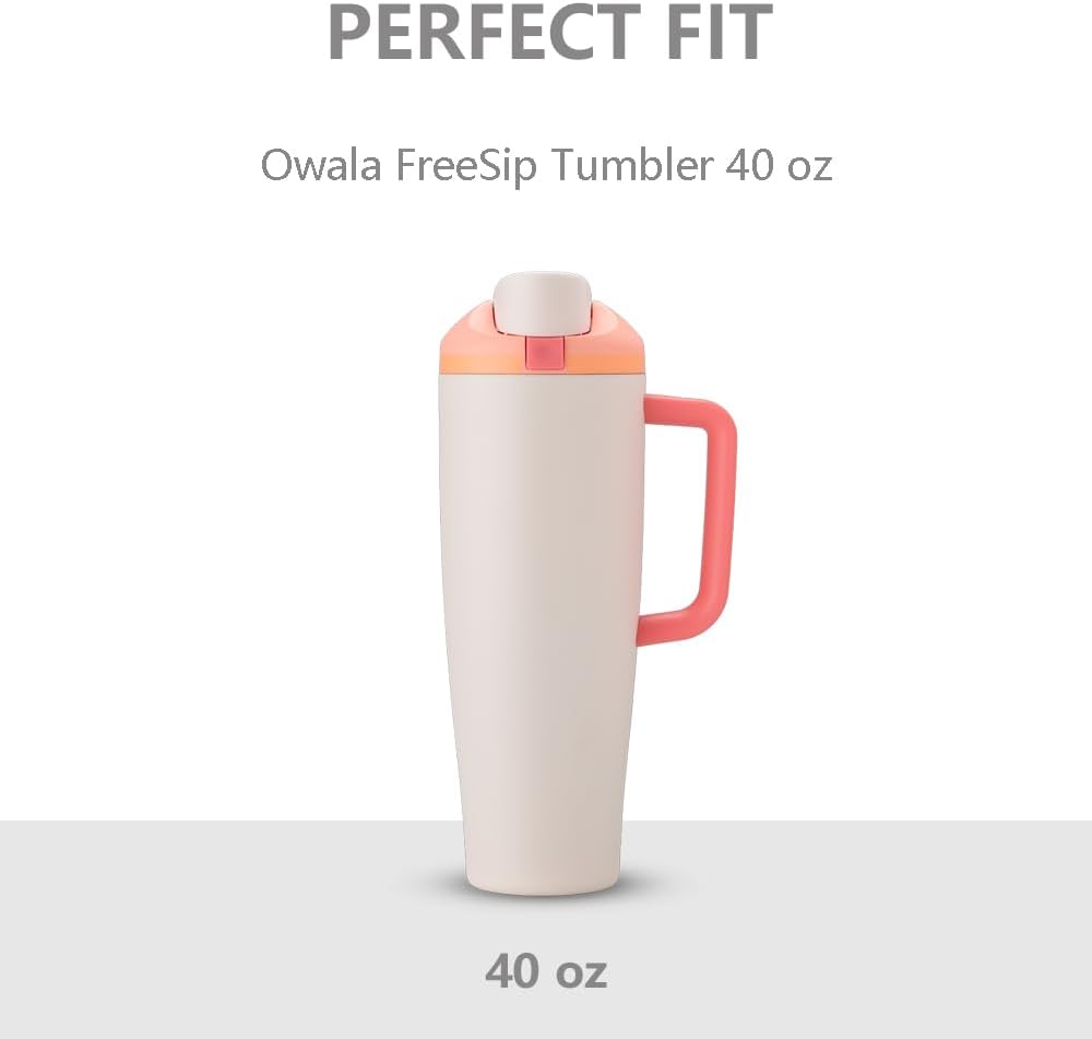 Dreamfocus Straw Replacement for Owala FreeSip Tumbler 40 oz - Image 3