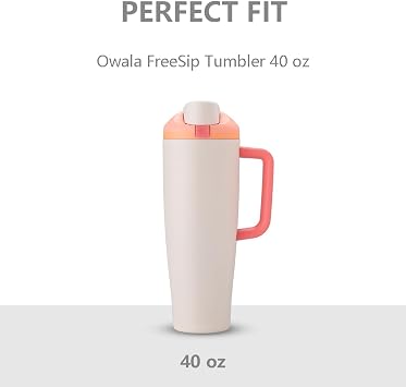 Dreamfocus Metal Straw Replacement Stainless Steel for Owala FreeSip Tumbler 40 oz