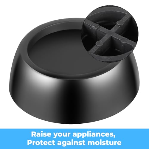 ARubyForest Schwingungsdämpfer Waschmaschine 4 Stück Anti Vibration Waschmaschine Vibrationsdämpfer Gummifüße für Waschmaschinen und Trockner