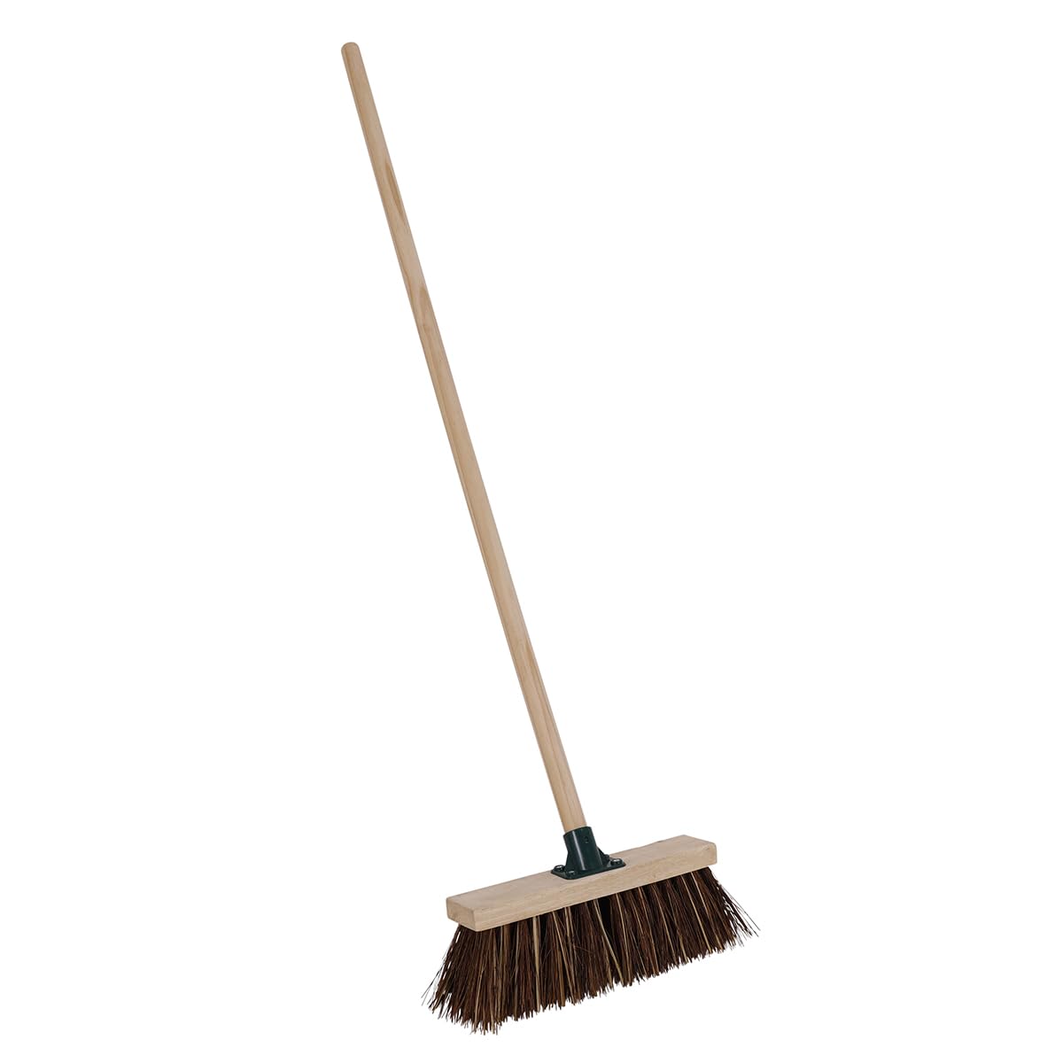 Charles Bentley 13" Bassine & Cane Broom Garden Maintenance from B&Q