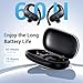 Renmou for Wireless Earbuds,Sport Bluetooth 5.4 Headphones,Over Ear Buds with Deep Bass Sound,60H Playtime Clear Calls Earphones Redesigned Comfort Fit with Earhooks for Running,Meeting,Workout