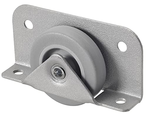 Rueda para Mueble de Casa, RUEDAS ALEX, N PGI, Fijación de Platina, Aro de Goma gris, Ø 40 mm