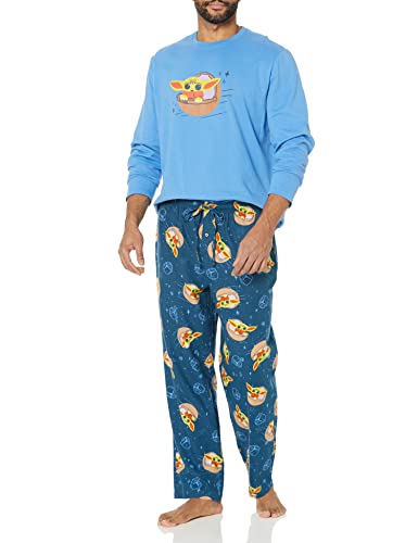 Image of Amazon Essentials Disney | Marvel | Star Wars Men's Flannel Pajama Sleep Sets