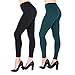 Produktbild NUUR Damen Leggings Sporthose Mittlere Taille Yogahose für Alltag, Yoga, Jogging Einheitsgröße/Plusgröße