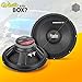 Pyramid 10 Inch Car Subwoofer Speaker - 300 Watt High Powered Car Audio Sound Component Speaker System w/ 1.5 Inch Kapton Bobbin Voice Coil, 8 Ohm, 25 oz Magnet, Cloth Edge Suspension - WH10, Black