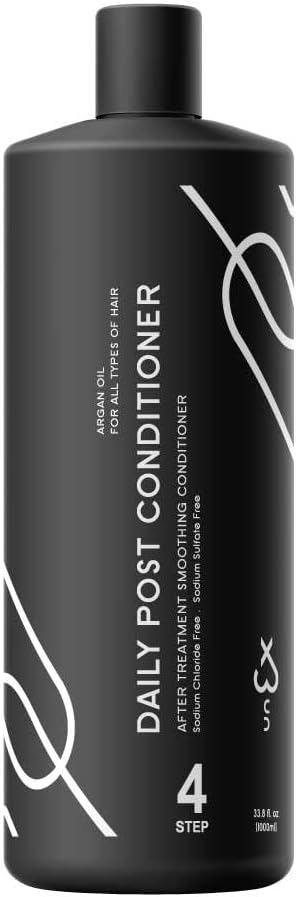 UNEX Daily Post Conditioner with argan oil 32oz(946ml)- Sodium Chloride & Sodium Sulfate Free