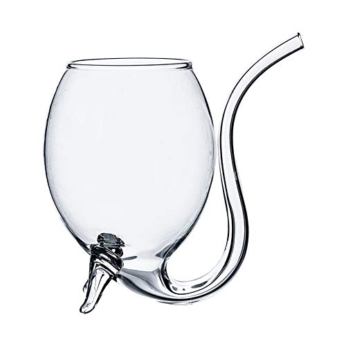 Verre à vin sans pied en cristal for porto, dessert, vin, sherry, cordial, apéritif, nez, copitas, verre de dégustation, dîner, boisson, verres for cocktail, vin, jus, crème glacée, champagne/1021 ( C