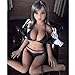 Life-Size Poseable Collectible Doll,Lifelike Sexy Women Body Model Full Size Silicone Action Figure Realistic Beauty Woman Model Companion Doll for Photography, Cosplay & Art Projects KA1OO
