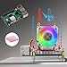 GeeekPi ICE Tower Cooler for Raspberry Pi 5, with Aluminum Heatsink with Cooling Fan for Raspberry Pi 5 4GB/8GB (Raspberry Pi 5 is NOT Included)