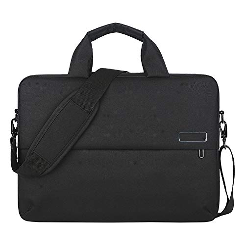 XMRISE Laptop-Beutel-Schulter Notebook Handtasche Aktentasche Beiläufiges Geschäft einfache wasserdicht Computer-Beutel-15-Zoll-Frauen Männer,Grün Cover