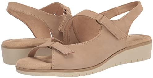 Easy Street Women's Bound Wedge Sandal, Sand, 9.5 Wide | Image 6