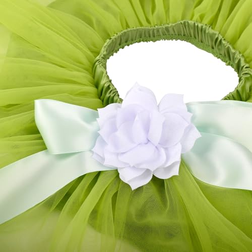 Princess Tiana Baby Girl 1st Birthday Tutu Outfit Set 3PCS With Cotton Romper,Tutu Skirt+Headband-Photo Props3