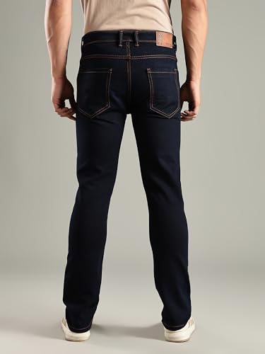 Image of Thomas Scott Men's | Mild Fade | Stright Fit | Denim | Regular Wear | Stretchable | Casual Jeans for Men