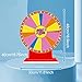 Tachiuwa Tabletop Prize Turntable Fortune Wheel Lightweight Reusable, Roulette Wheel for Gatherings, Promotional Activities, Party, Style A