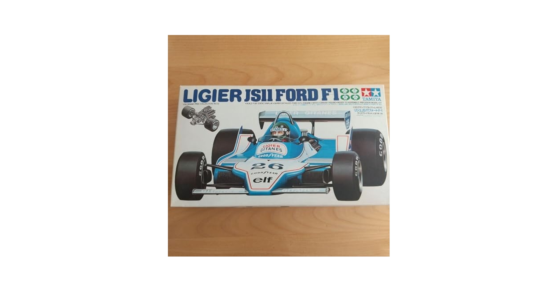 Amazon.co.jp: リジェJS11フォードF1プラモデル : おもちゃ