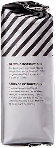 AmazonFresh Go For The Bold Ground Coffee, Dark Roast, 12 Ounce