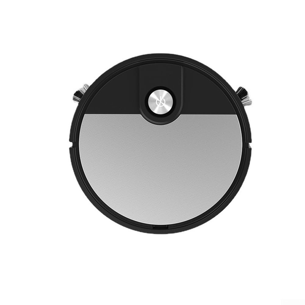 Aspirapolvere robotico con funzione di pulizia 2000PA Potenza sottile 6,8 cm Profilo per tappeti Pulizia profonda Smart App Programma 90Min per batteria Bianco (A)