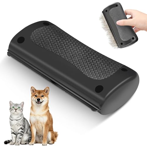 Spazzola per Cani, Spazzola Cane Gatto Pelo Corto, Pettine Pelo Morto Cane, Rimuove Sottopelo e Pelo Morto, Groomify Pet Care Brush, Massaggia la Pelle, Adatta per Labrador, Boxer Razze Medie Grandi