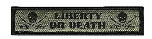 Liberty Or Death Tactical Morale Patch - ACU/Foliage