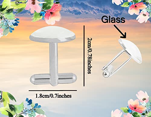 XUTAI Cufflinks for Men Classic Cuff Links for Tuxedo Shirts Business Wedding 2pcs in Gift Box4