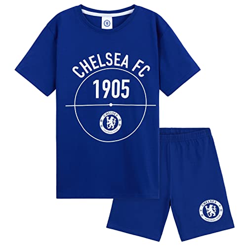 Pyjama garçon ensemble court foot vêtement de nuit été ado tenue détente