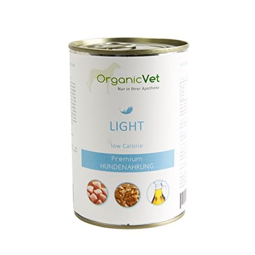 ORGANICVET Katze Nassfutter Veterinary Single-Protein Pute, 6er Pack (6 x 200 g) 6 ORGANICVET Hund Nassfutter Veterinary Light, 6er Pack (6 x 400 g)
