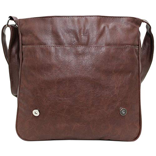 Pasta Lenna's Carteiro Tiracolo L045 Caramelo