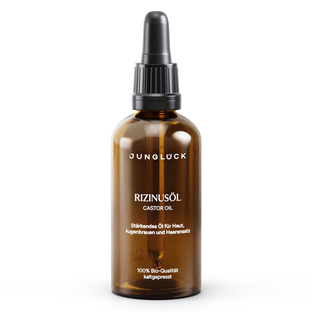 JUNGLÜCK Rizinusöl BIO 50ml - Vegan | Rizinusöl