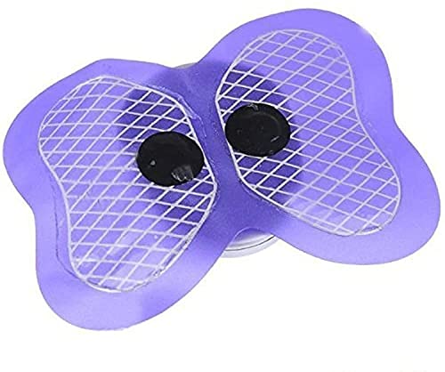 Image of Concepta Muscle Massager Butterfly Design Body Electronic ABS Belly Arm Trainer Stimulator Therapy Massage Slimming Losing Weight 4 Led Lights Display,for Blood Circulation, Battery Powered (Multicolor)