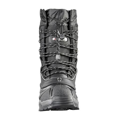 Baffin Snow Monster Men's Winter Boots, Arctic Rated, -22 to -49 degrees Fahrenheit, Tall Height, Black, Size 13