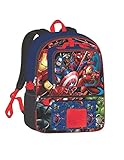 Marvel Comic Book Universe Superheroes 5-Piece Backpack Set