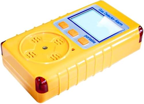 YFYIQI Oxygen Combustible Gas Detector Monitor O2 EX Gas Concentration Detecting Tool 2 in 1 Gas Leak Alarm Instrument with Measuring Range O2 0-30% VOL EX 0-100% LEL LCD Display