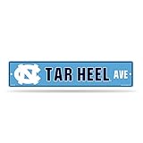 Rico Industries NCAA North Carolina Tar Heels Street Sign, 5 x 24-inches,Blue