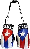 Puerto Rico and Cuba Mini Boxing Gloves