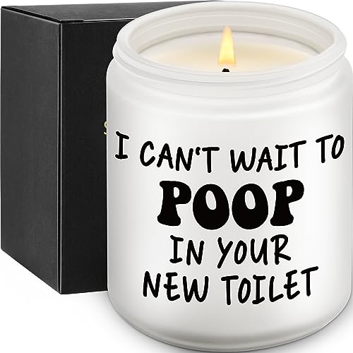 Housewarming Gifts for New Home, Gifts for New Apartment, Moving Away Gift Ideas, Lavender Scented Candles with Funny Sayings, House Warming Gift for New Place Apartment - House Warming Party Decor