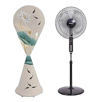 Housse De Protection Pour Ventilateur Sur Pied - Anti-poussière, Taille Env. 145x60 Cm, En PVC - Lavable, Avec Ouverture élastique