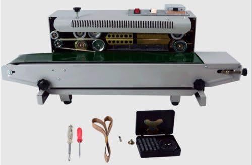 Automatic Horizontal Continuous Plastic Bag Band Sealing Sealer Machine FR900