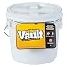 Gamma2 Vittles Vault 10 lb Airtight Bucket Container for Food Storage, Food Grade and BPA Free