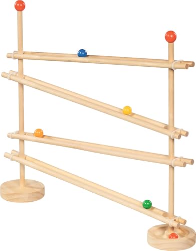 Circuit à billes FlexiTrack goki 53768 en bois de 32 pièces