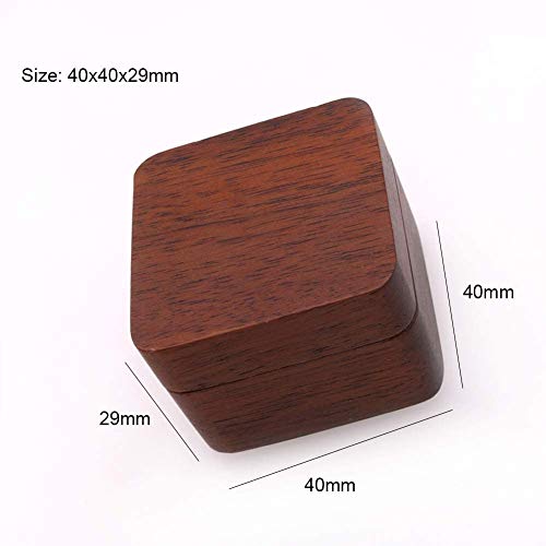 Techigher Boîte à médiators en bois massif noir en noyer pour guitariste musicien, cadeau 3 médiators, 1 boîte de médiators + 3 médiators - Les Beatles, Paul McCartney, John Lennon, RIngo Starr, George Harrison Techigher Boîte à médiators en bois massif noir en noyer pour guitariste musicien, cadeau 3 médiators, 1 boîte de médiators + 3 médiators – Image 3