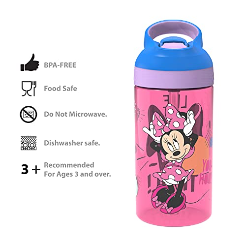 Zak Designs MMQA-2485 Zak! Disney Minnie Mouse - 5-Piece Dinnerware Set thumb #4