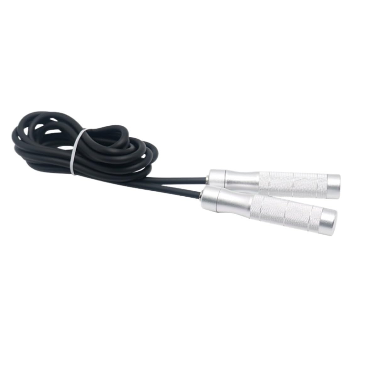 Skakanki Do Fitnessu Uchwyt Ze Stopu Aluminium, Skakanka Z Solidnej Wyścigi, Trening Fitness Skakanka Sportowa(White)
