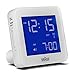 Braun BNC009WHI-RC Digital Quartz Alarm Clock