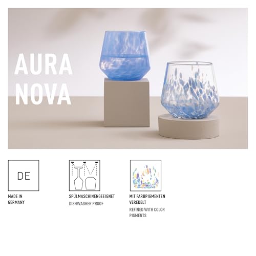 Vasos para beber RITZENHOFF Aura Nova de cristal resistente que no pierde brillo 6