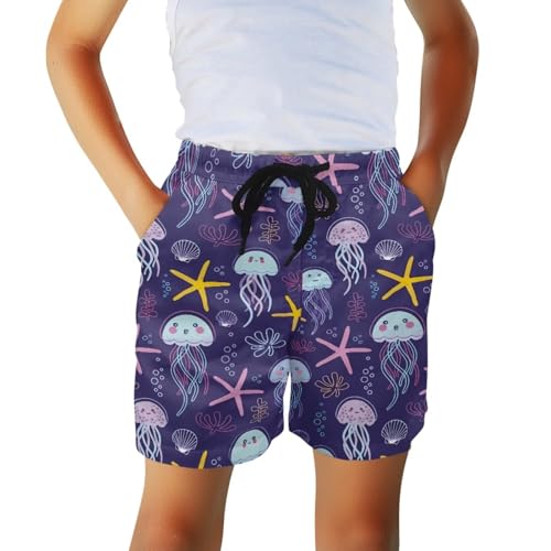 Boys Swim Trunks Cartoon Board Shorts Teen Boys Swimsuit Quick Dry Swimwear Swimming Shorts Size 4-112
