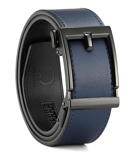 Image of CHAOREN Ratchet Belts for Men - 1.5 inch Mens Belt Genuine Leather for Causual Jeans - Customizable Style, Versatile Fit