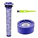 Produktbild Filter für Dyson V8 Ersatzfilter für Dyson V8 V7 Animal und Absolute Cordless Staubsauger 1 Vorfilter & 1 HEPA Nachfilter für Dyson V7 V8 Teil # 965661-01 & 967478-01