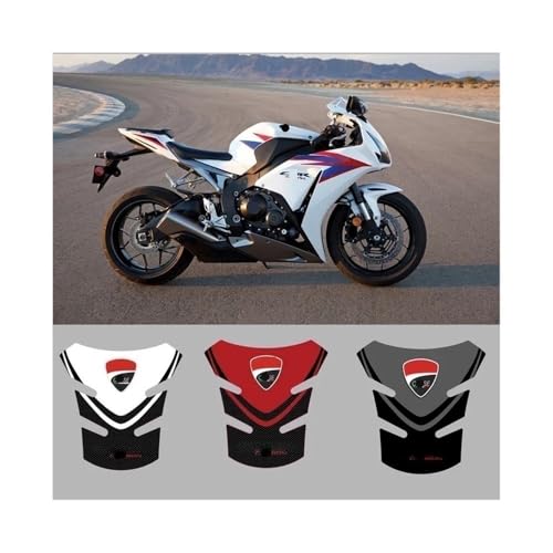 Autocollant décoratif résine pour réservoir carburant moto Diavel