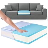 WooPetty Couch Cushion Replacement 3 Layer Thickened 24"x24"x6"(Firm)