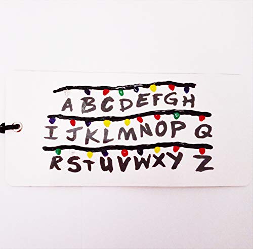 Marcapaginas inspirado en stranger things